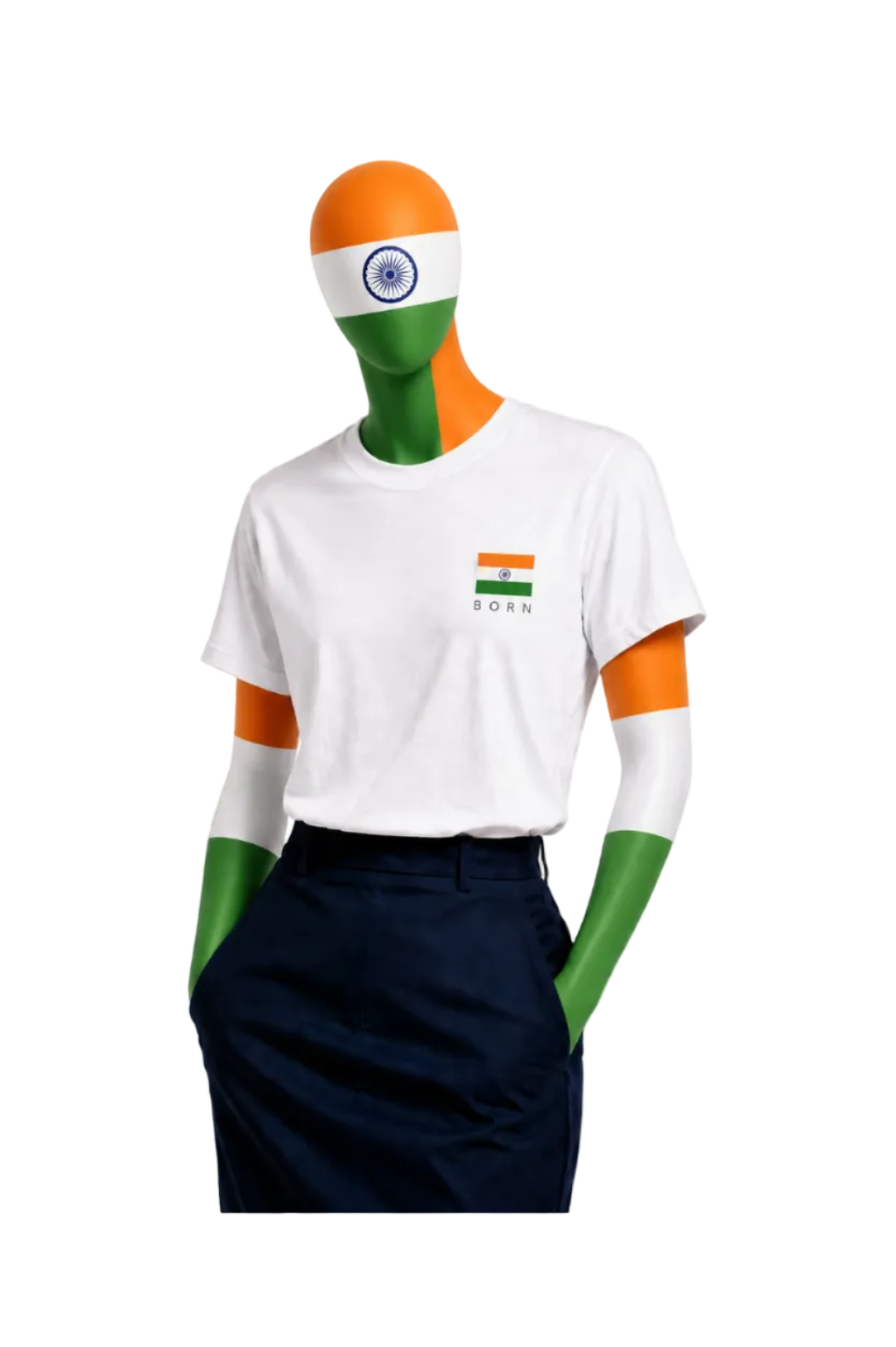 India BORN T-shirt