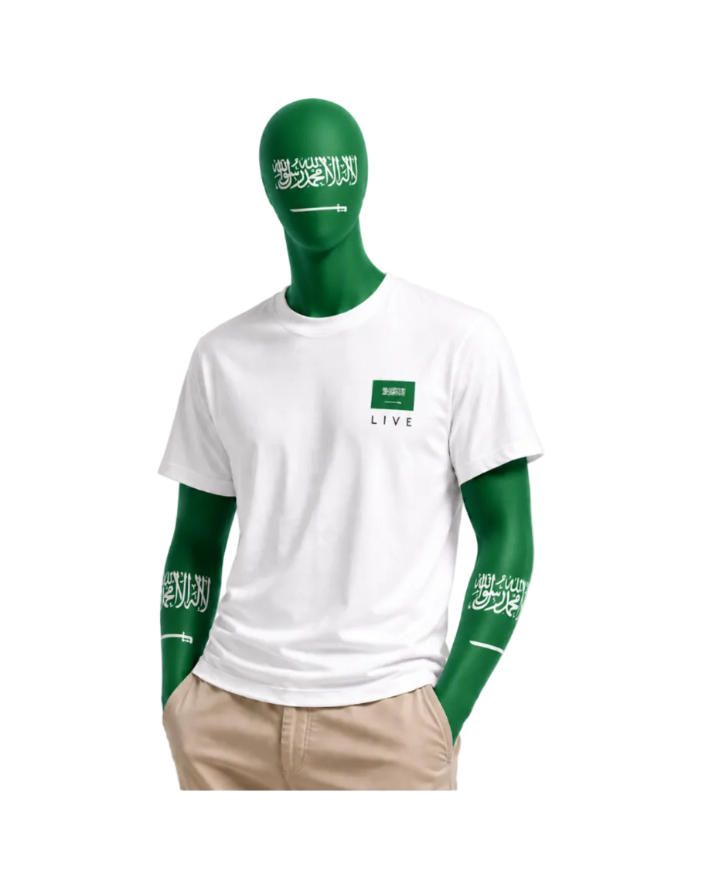 Saudi Arabia LIVE T-shirt