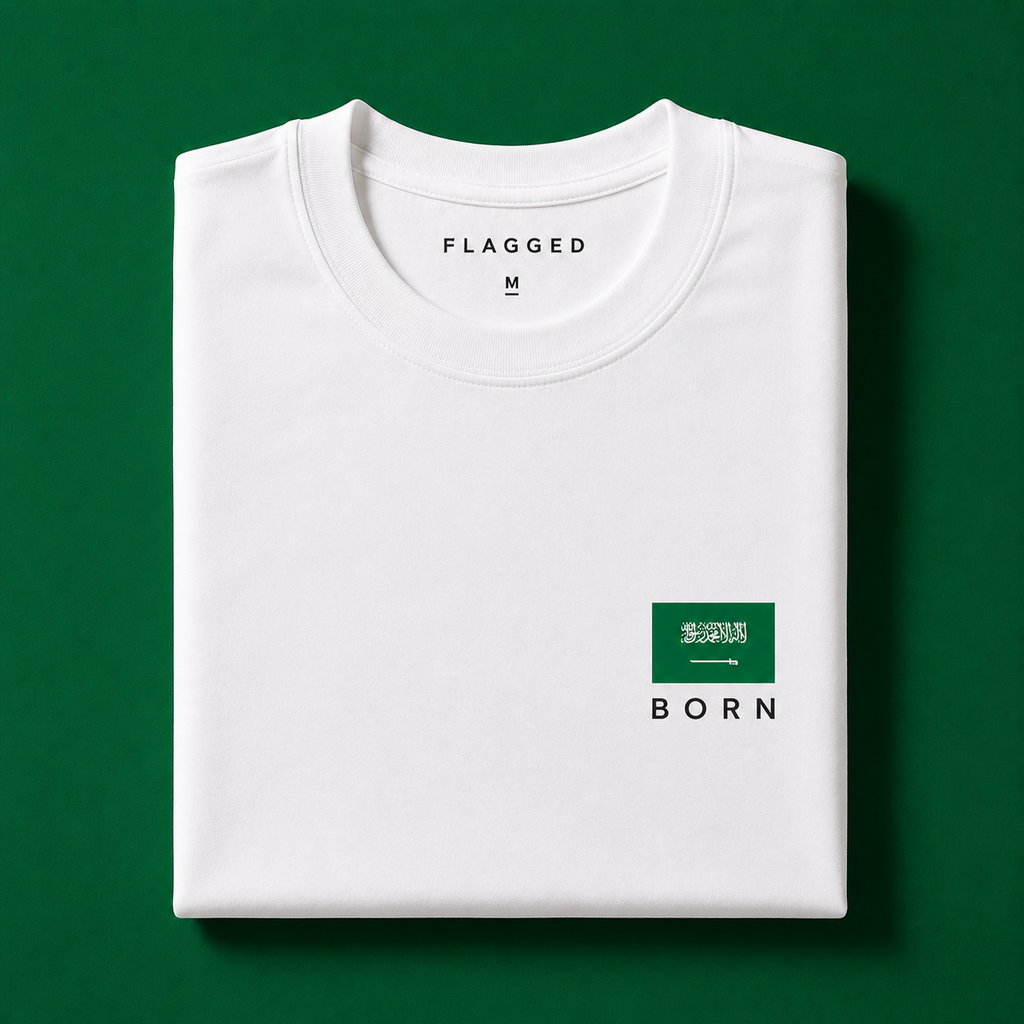 Saudi Arabia BORN T-shirt